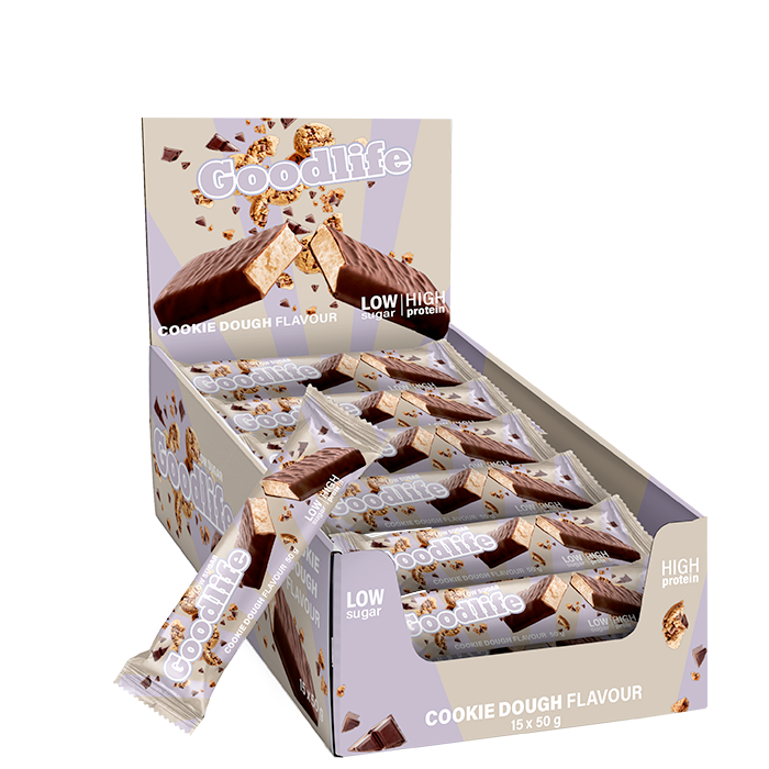 15 x Low Sugar Proteinbar 50 g cookie_dough