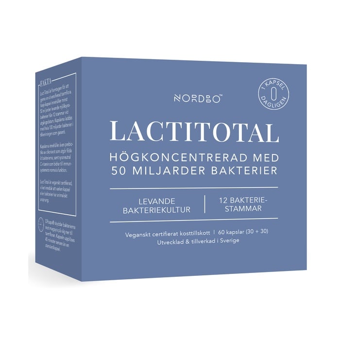 LactiTotal 50 miljarder 60 kapsler