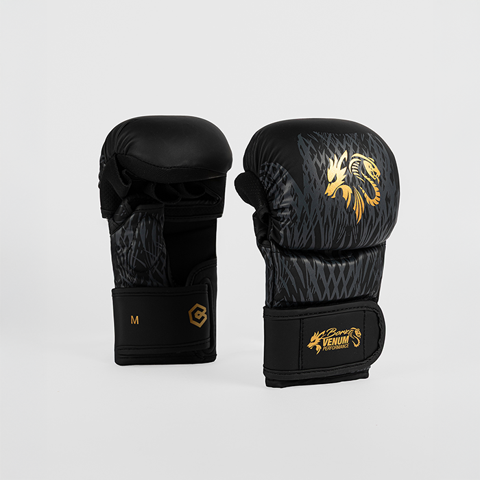 Venum X Chimaev Wild Borz Sparringhansker Svart Gull