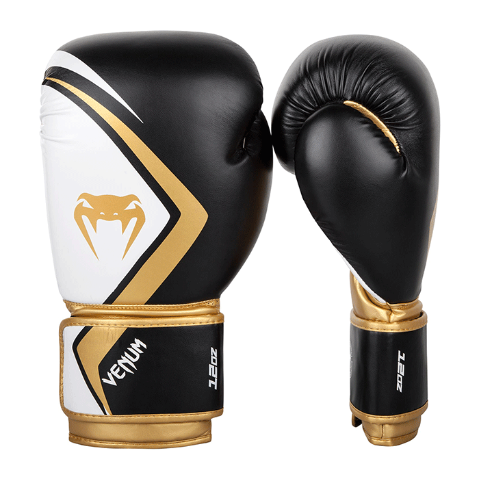 Bilde av Venum Boxing Gloves Contender 2.0 - Black/white-gold