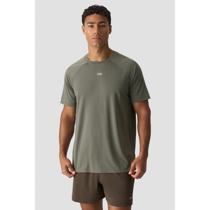 ICANIWILL Stride Raglan T-skjorte Dri-Release