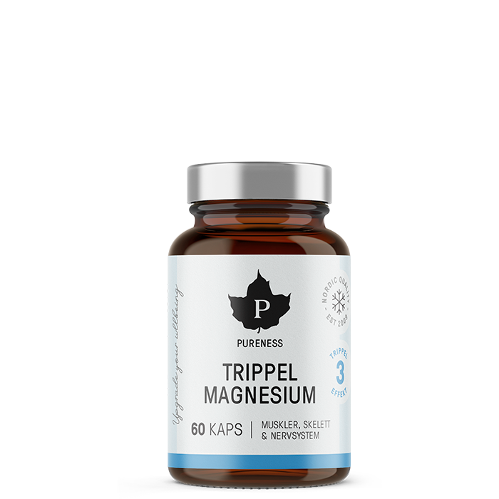 Trippel Magnesium, 60 kapsler