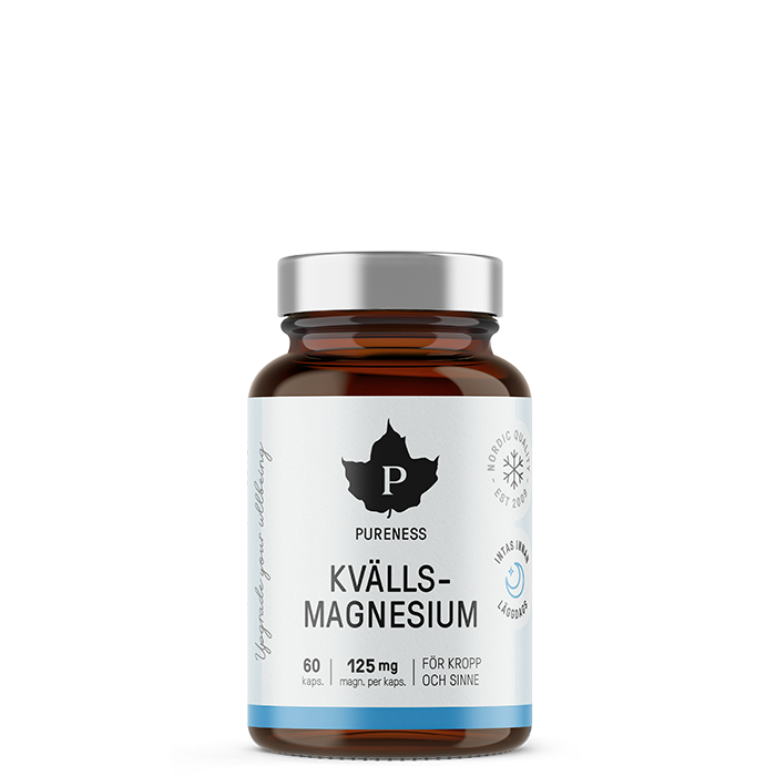 Kveldsmagnesium 60 kapsler