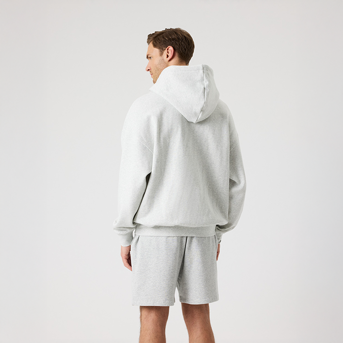 Oversized Hettegenser Lysegr&aring;