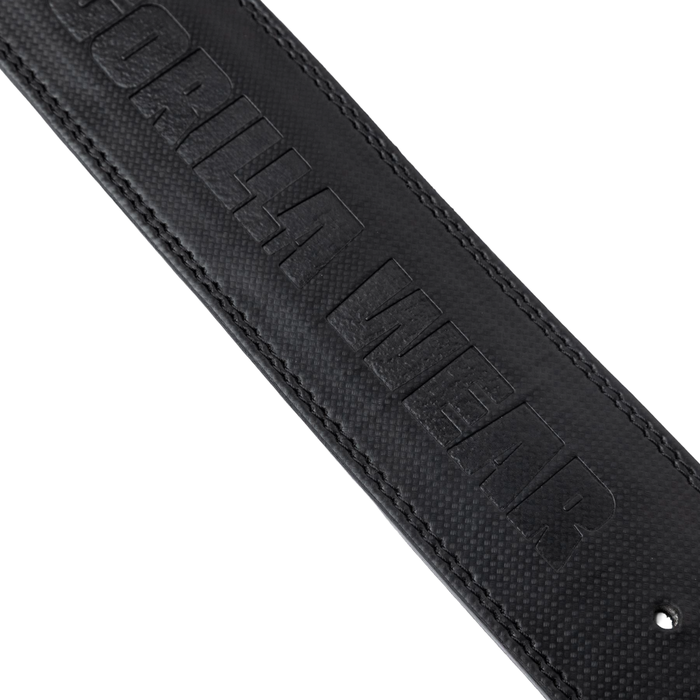 Carbon Leather L&oslash;ftebelte Sort 10 cm