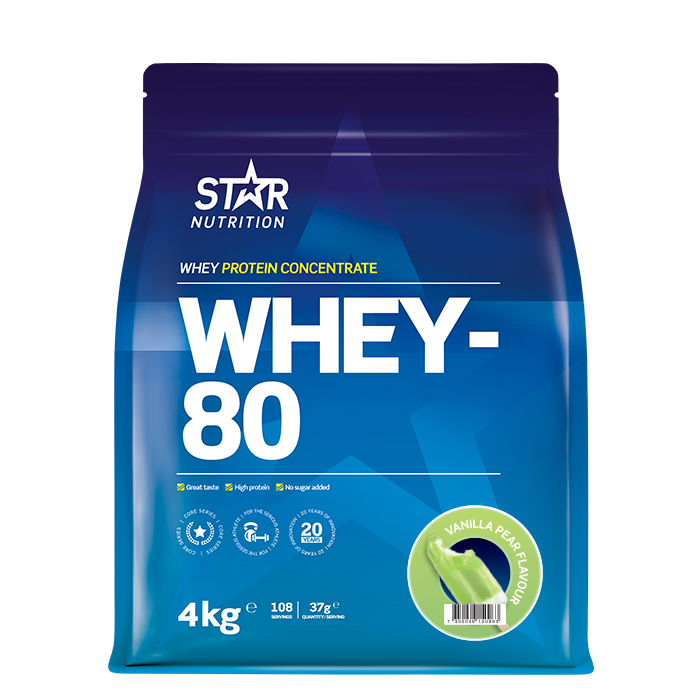 Whey-80 Myseprotein 4 kg belgian_chocolate