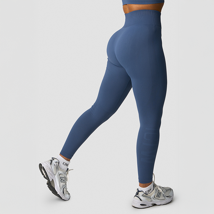 Define Seamless Tights, Dusty Twilight Blue