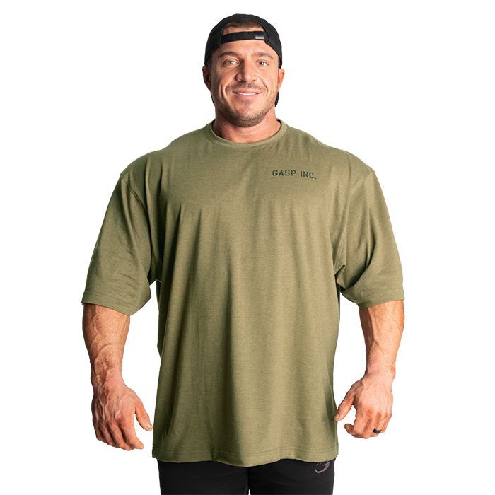 Bilde av Division Iron Tee, Army Green Melange