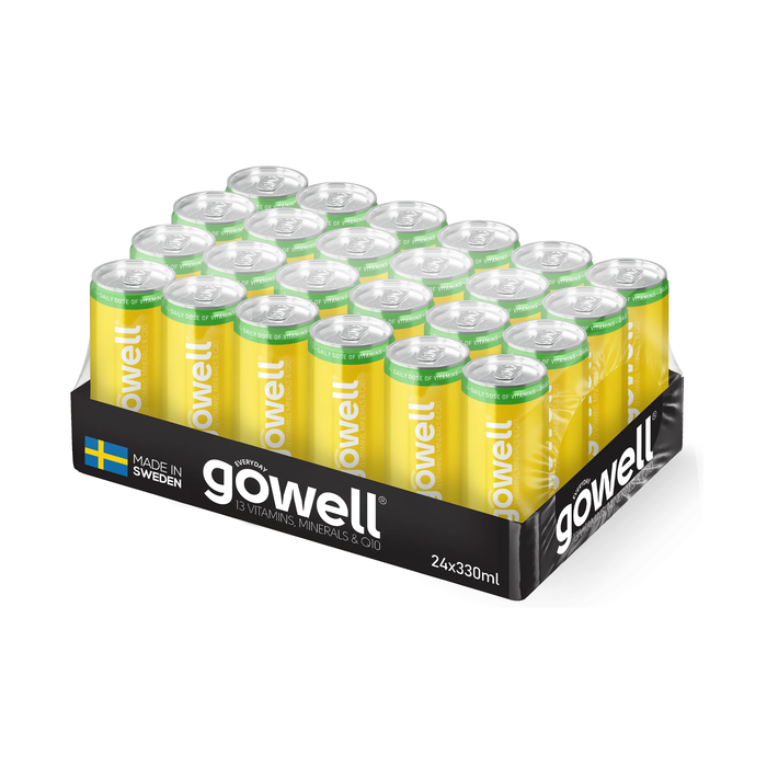 24 x GoWell Funksjonsdrikk 330 ml