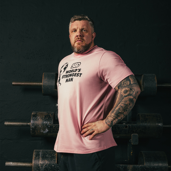 World Strongest Man 2026 T-Shirt Heats Rosa