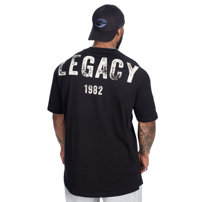 Legacy Raglan T‑Skjorte Svart Beige