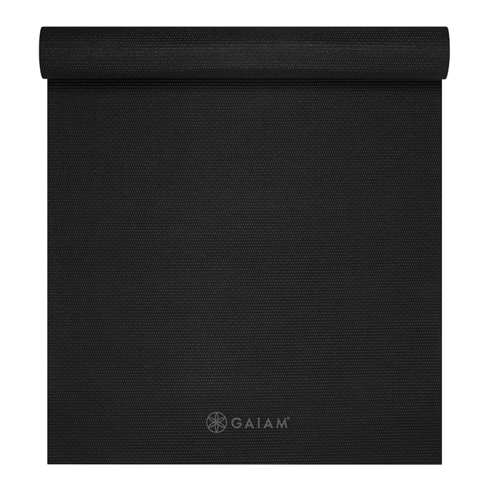 Yogamatte Svart 4 mm