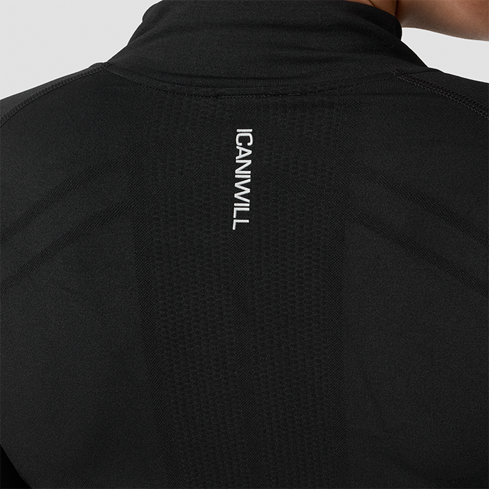 Define Langermet 1/4 Zip Svart