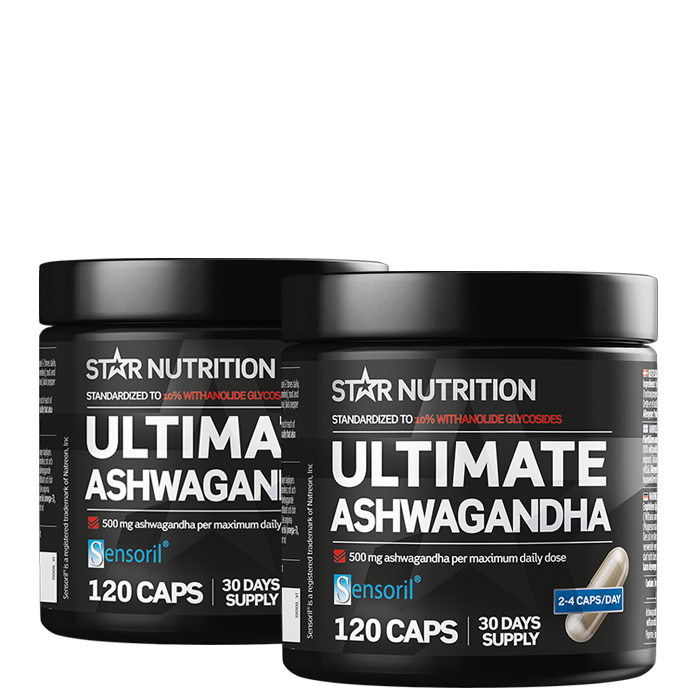 2 x Ultimate Ashwagandha 120 kapsler