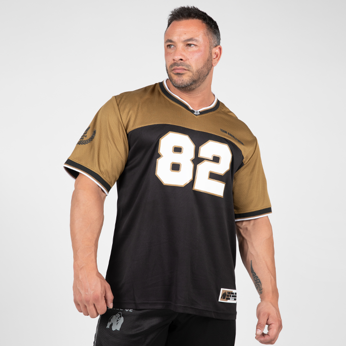 Bilde av Trenton Football Jersey, Black/gold