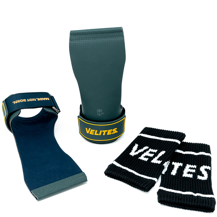 Bilde av Velites - Quad Ultra Hand Grips No Chalk Dark Green Kit