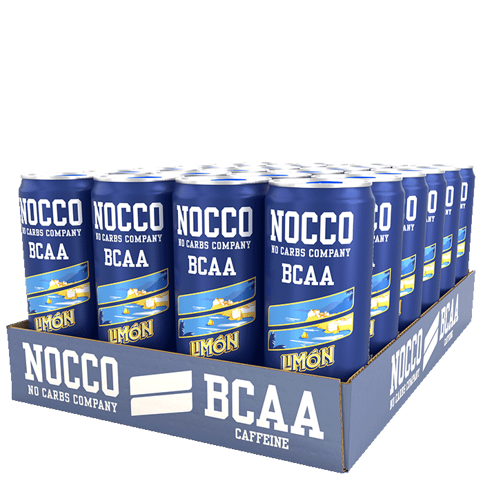 24 x NOCCO BCAA, 330 ml, Limon