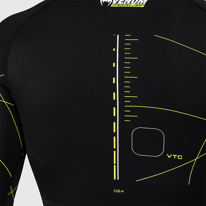 Training Camp 4.0 Rashguard Langermet Svart Gr&oslash;nn