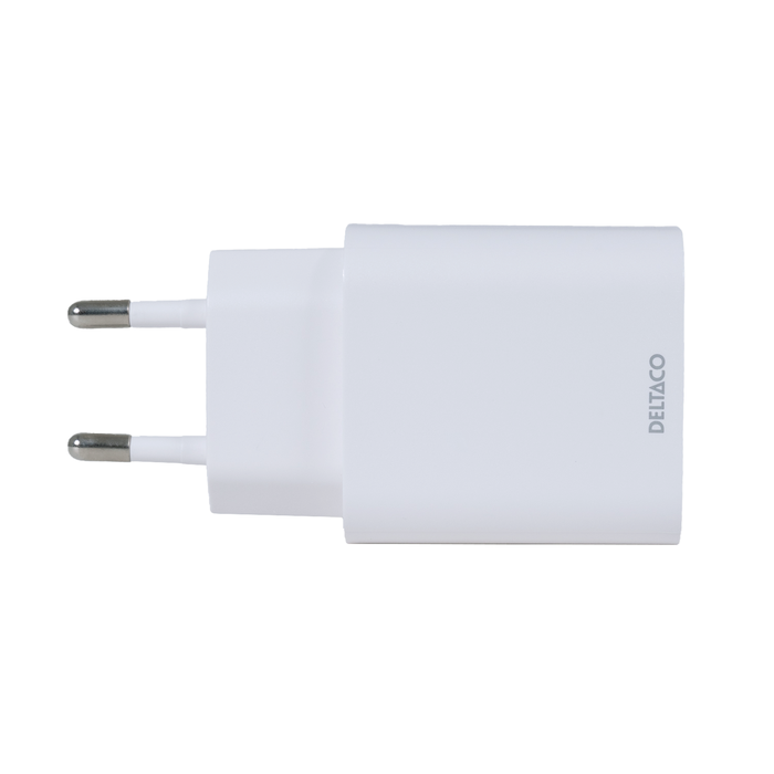 USB-A Vegglader Rask lading 18 W Hvit