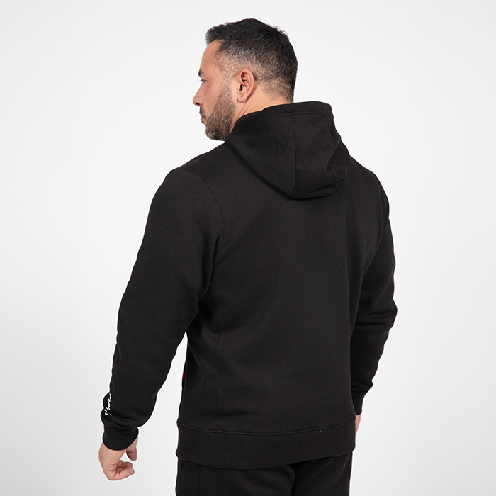 Leon Zip Hettegenser Svart