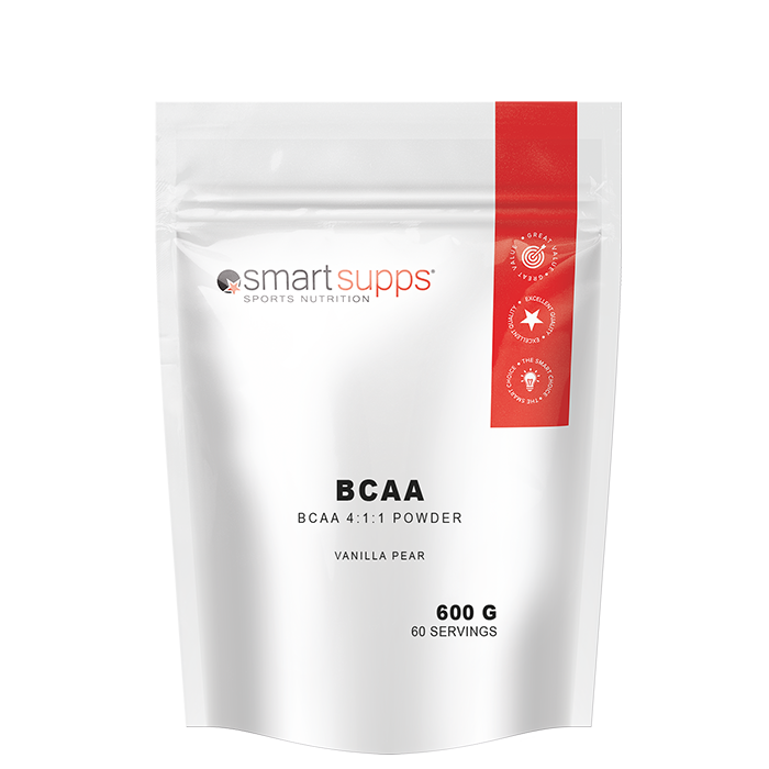 SmartSupps BCAA, Vanilla Pear, 600 g