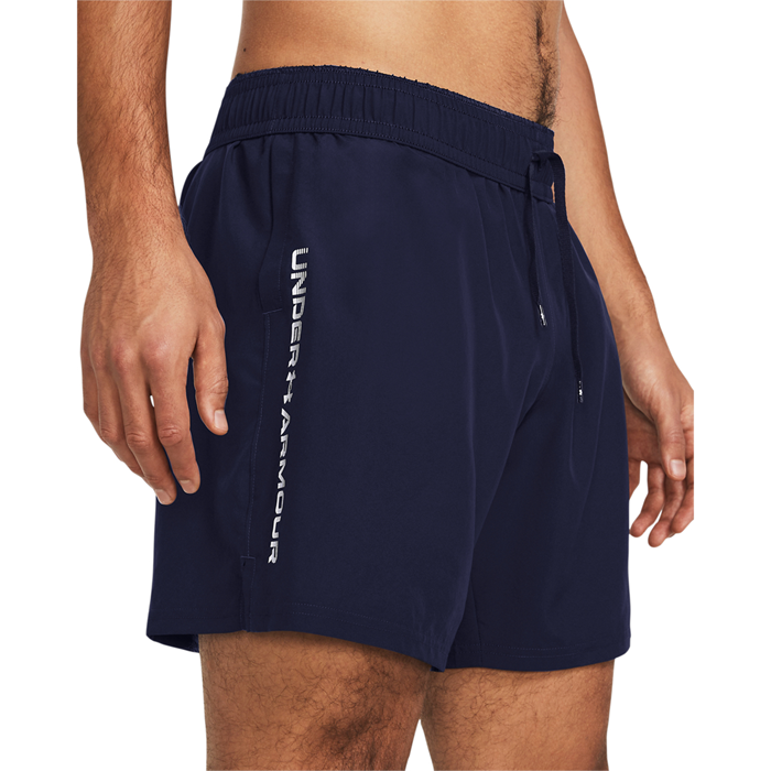 Men's UA Tech Woven Wordmark Shorts Blue L, Blue