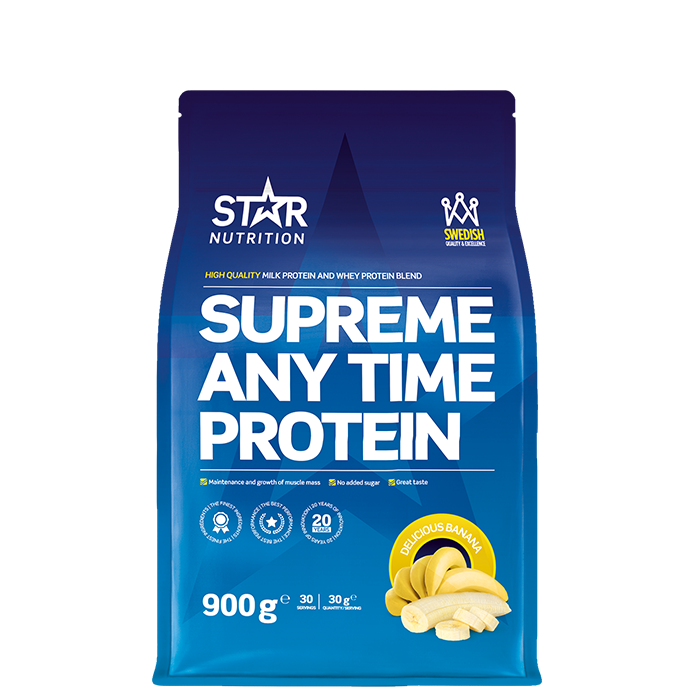Supreme Any Time Protein, 900 g, Delicious Banana