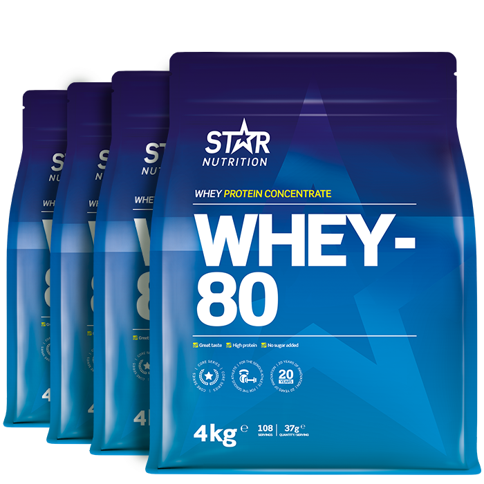 BIGBUY Whey-80 Myseprotein 16 kg