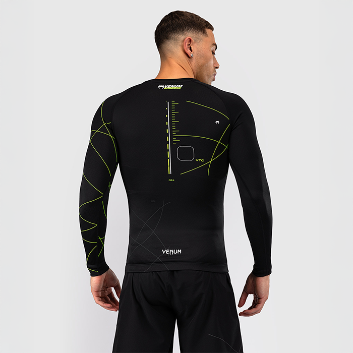 Training Camp 4.0 Rashguard Langermet Svart Gr&oslash;nn