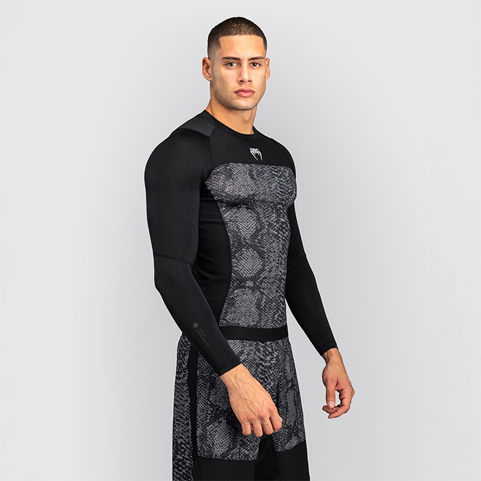 Venum G-Fit Scales Rashguard Svart Gr&aring;