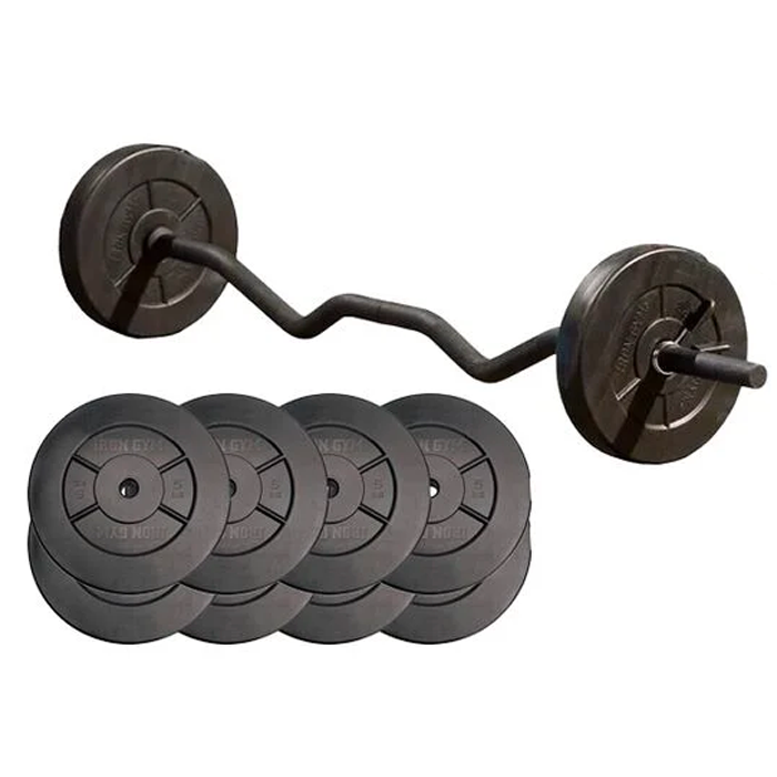 Iron Gym 63 kg styrkesett 