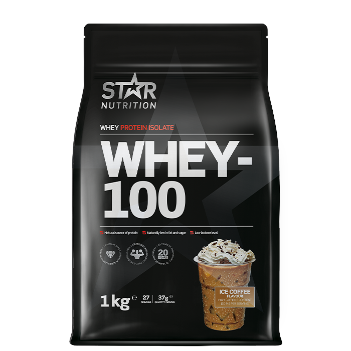 Whey-100 Myseprotein 1 kg ice_coffee