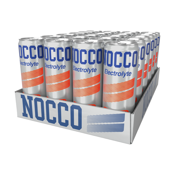 24 x NOCCO Electrolyte 355 ml Blood Orange