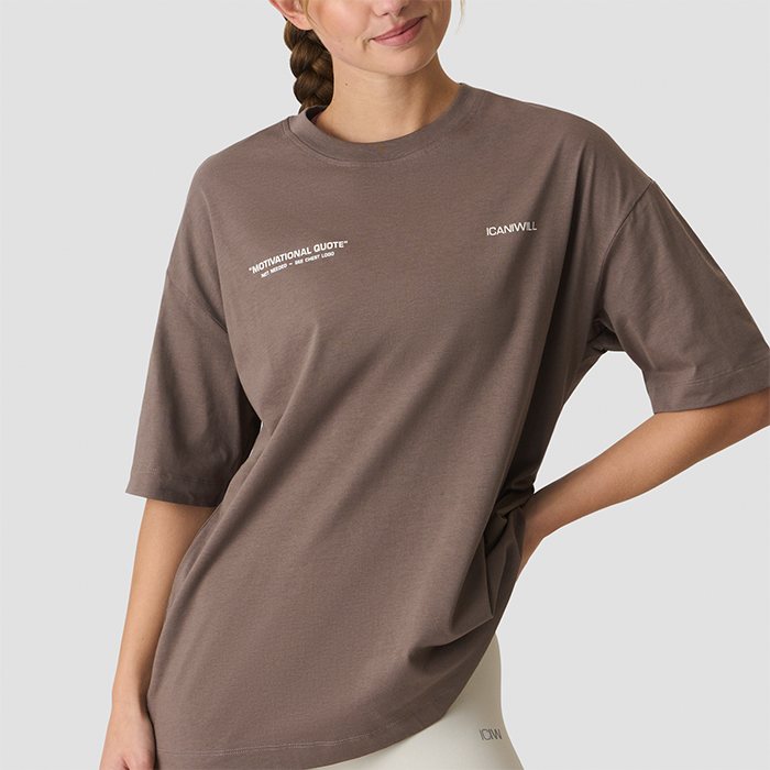 Everyday Oversized T-skjorte Grå