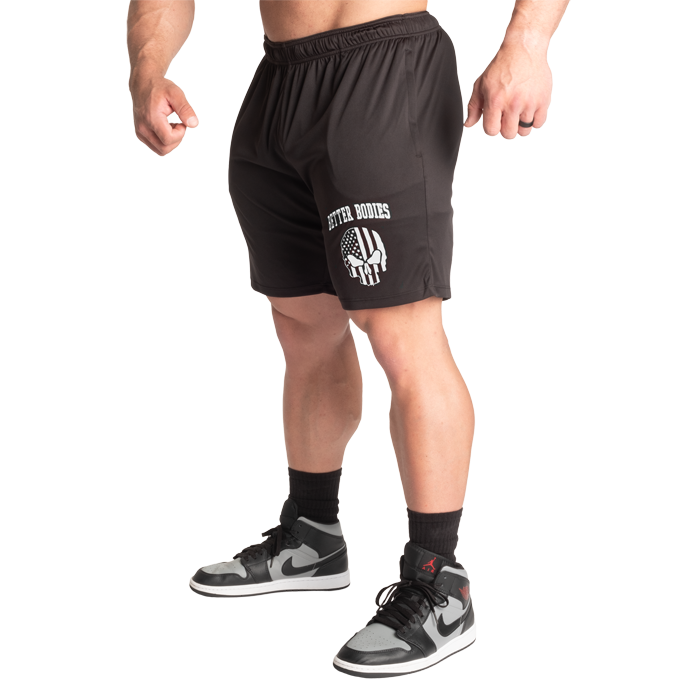 Skull Funksjon Shorts Svart Hvit