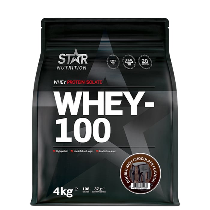 Whey-100 Myseprotein 4 kg
