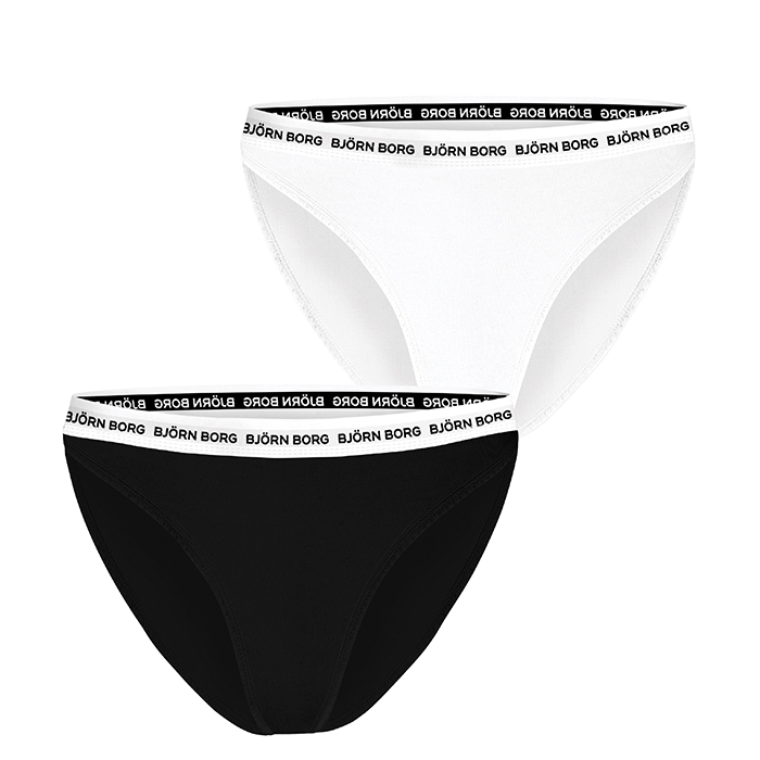 Bilde av 2-pack Core Logo Hw Brief, Black/white