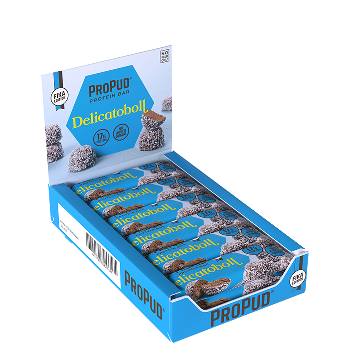 12 x Proteinbar 55 g delicatoboll