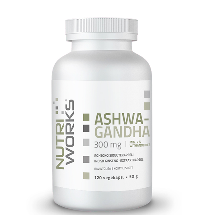 Ashwagandha 300mg, 120 kapsler