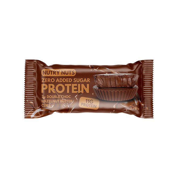 L&aring;da Nutry Nuts Protein Peanut Butter Cups 42 g double_choc_hazelnut