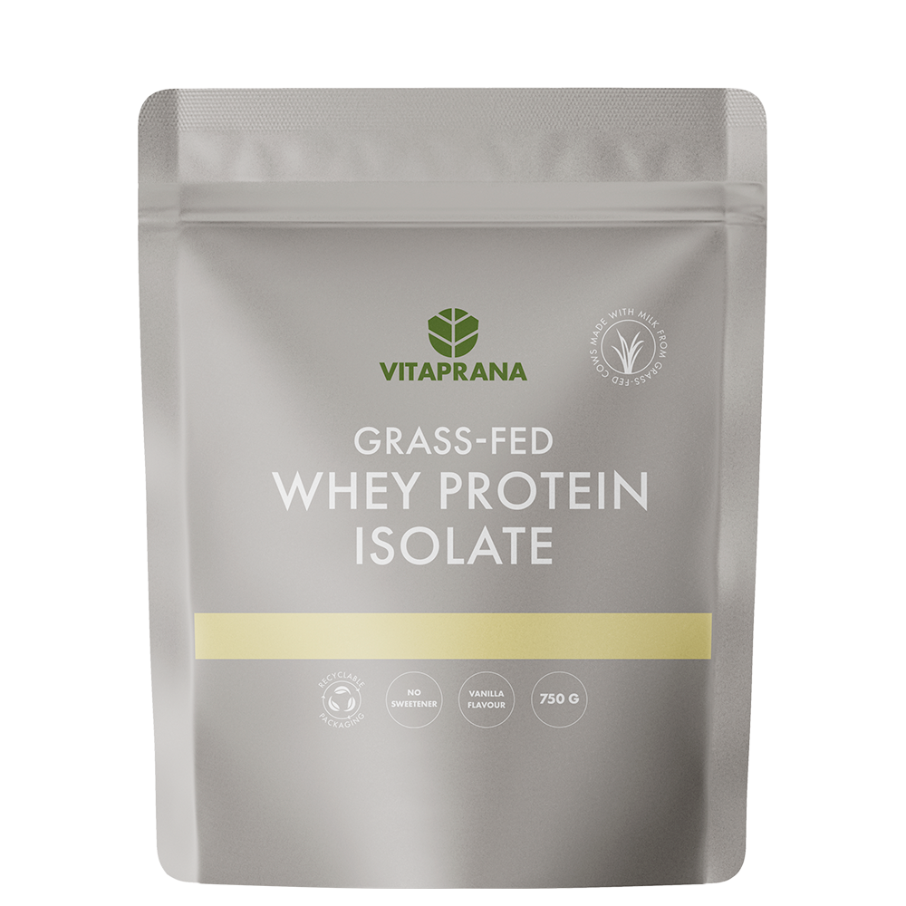 Myseproteinisolat Grass-fed 750 g vanilj