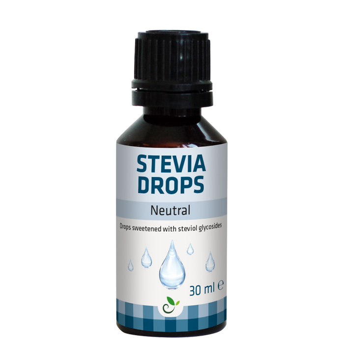 Stevia Dråper Nøytral 30 ml