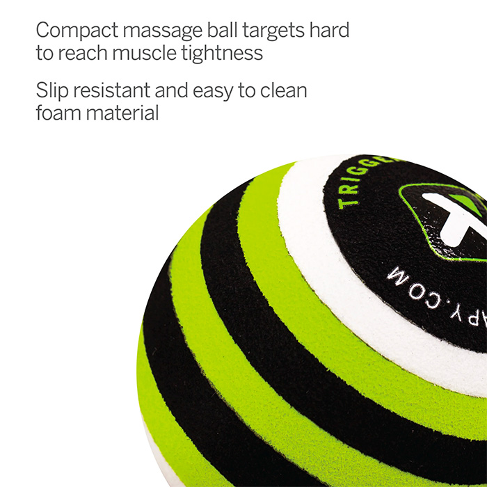 trigger massage ball, green