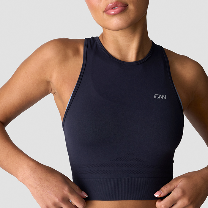 Define Seamless Cropped Topp Marinbl&aring;