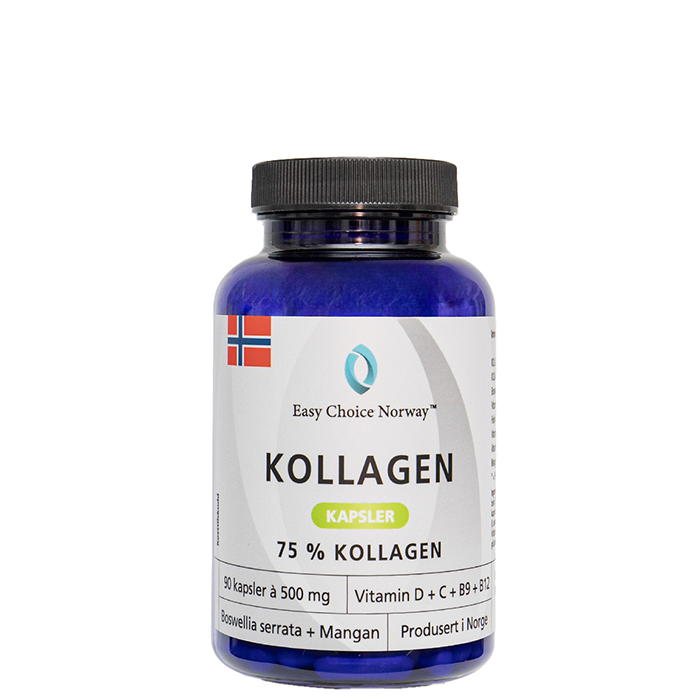 Kollagen 75% + D3 90 kapsler