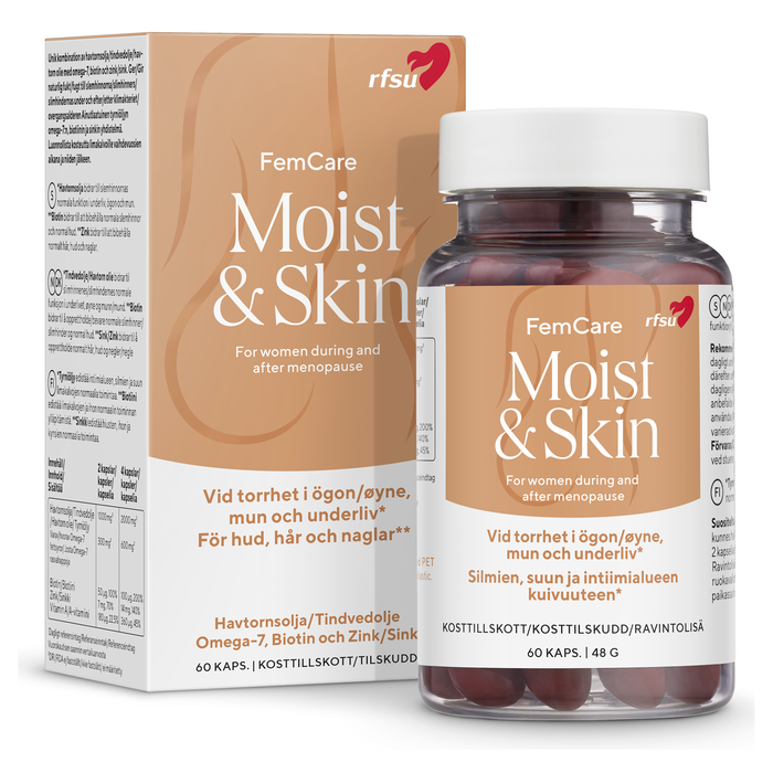 Moist & Skin 60 kapsler