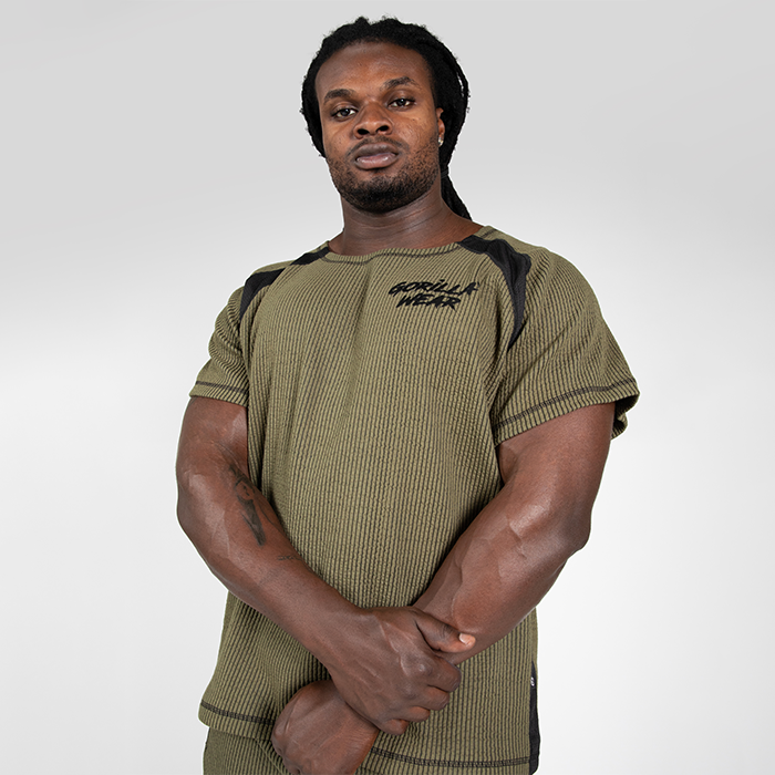 Bilde av Augustine Old School Work Out Top, Army Green