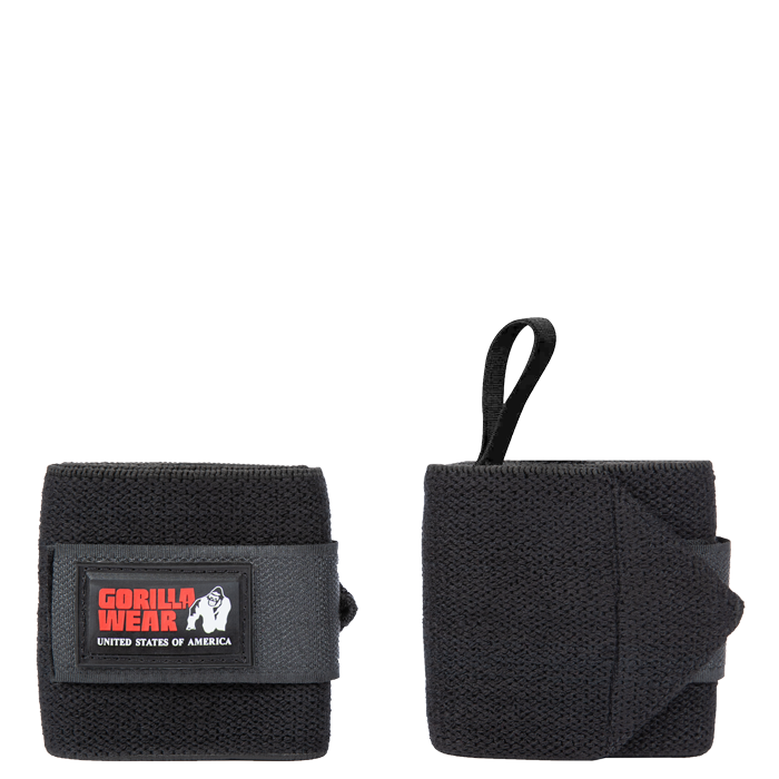 Wrist Wraps Basic Svart/R&oslash;d