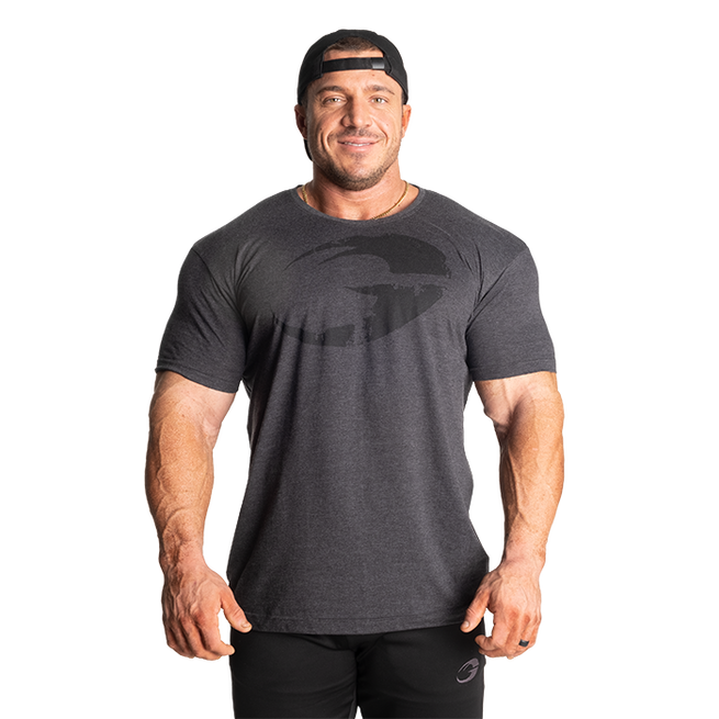 Cadet Tee, Dark Grey Melange