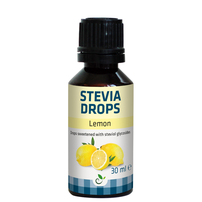 Stevia Dråper Sitron 30 ml
